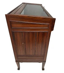 Art Deco Amsterdamse School Vitrine or display cabinet by Napoleon Le Grand